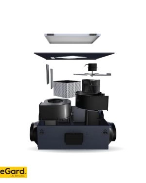 Energy Recovery Ventilator System Series ERV-100 HF